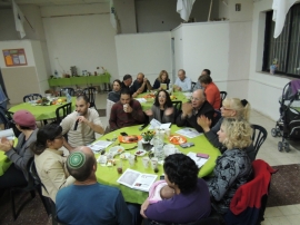 סדר טו בשבט תשע"ד בבית חגי