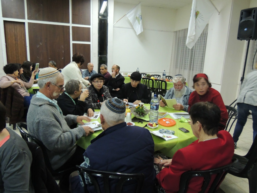 סדר טו בשבט תשע"ד בבית חגי