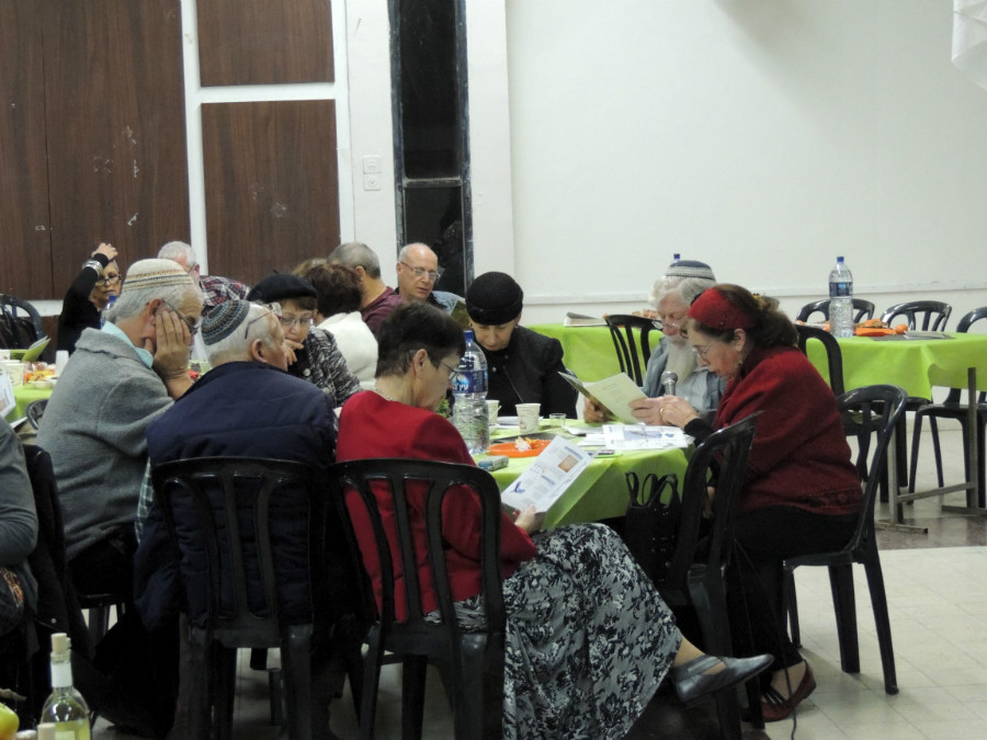 סדר טו בשבט תשע"ד בבית חגי