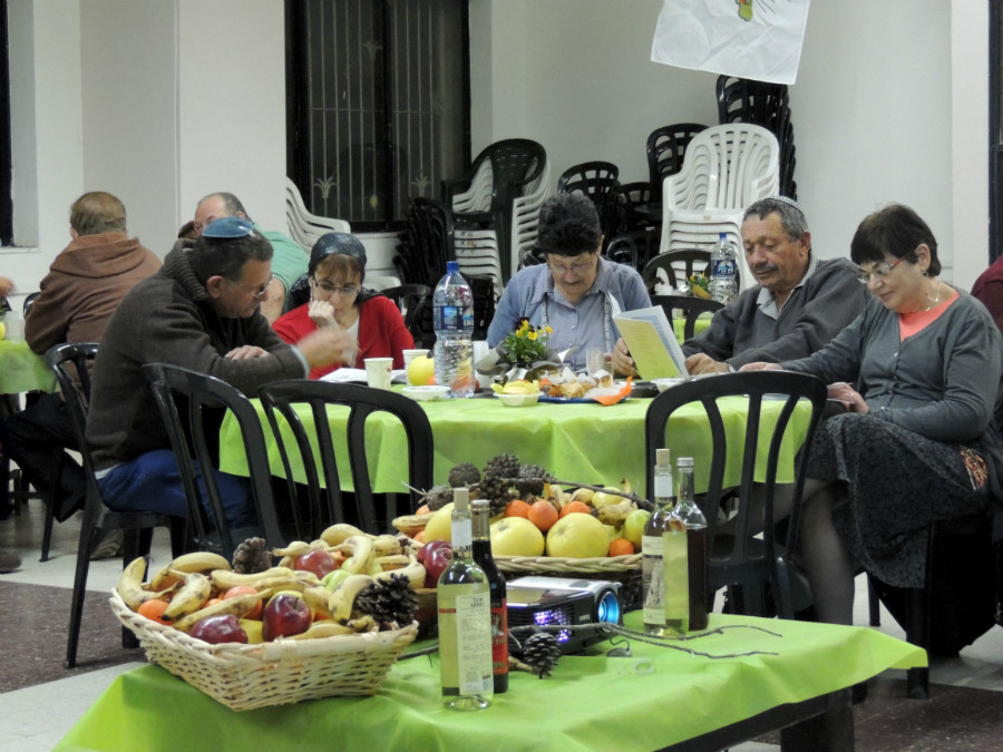 סדר טו בשבט תשע"ד בבית חגי