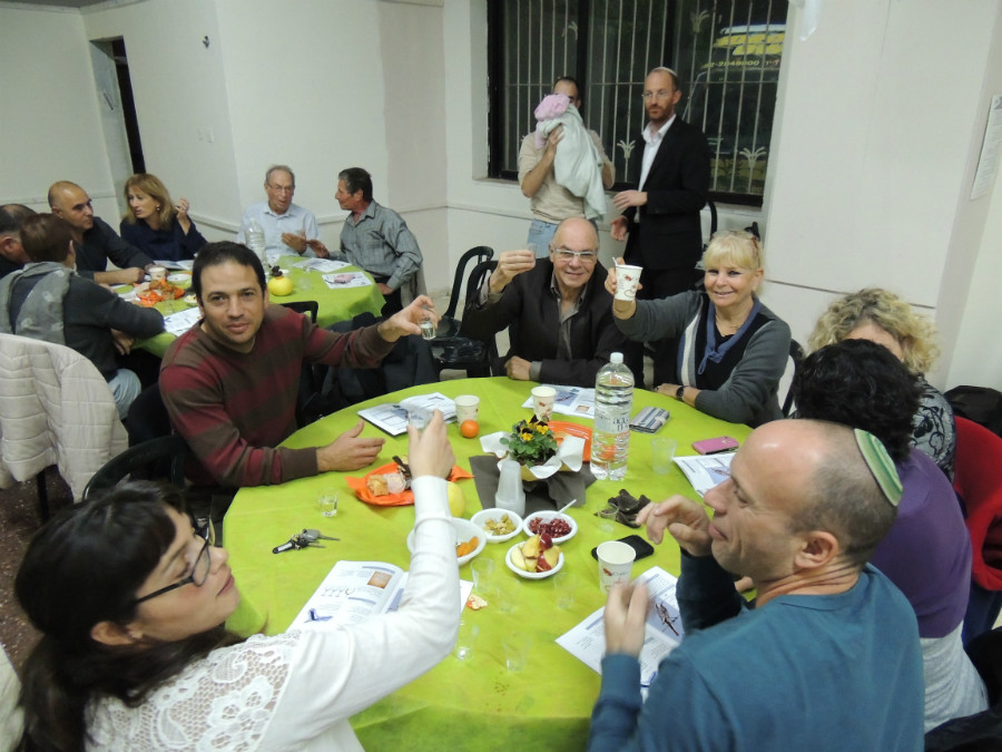 סדר טו בשבט תשע"ד בבית חגי