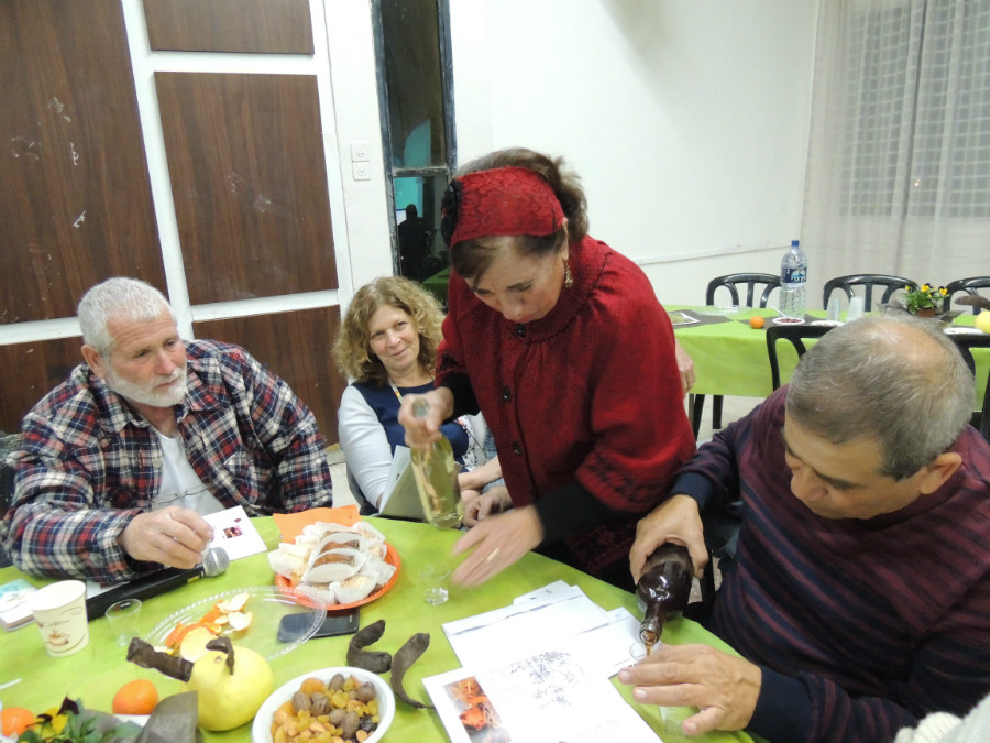 סדר טו בשבט תשע"ד בבית חגי