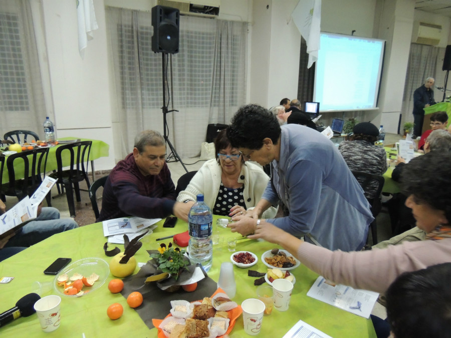 סדר טו בשבט תשע"ד בבית חגי