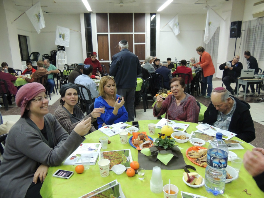 סדר טו בשבט תשע"ד בבית חגי