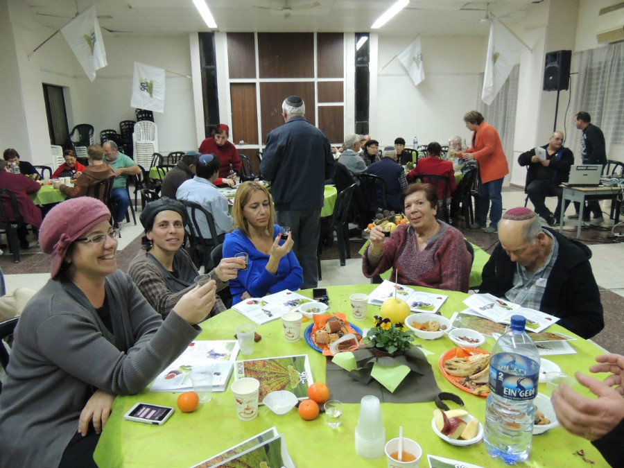 סדר טו בשבט תשע"ד בבית חגי