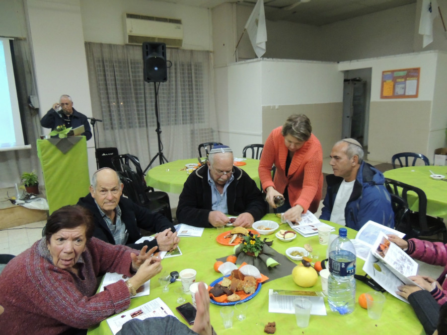 סדר טו בשבט תשע"ד בבית חגי