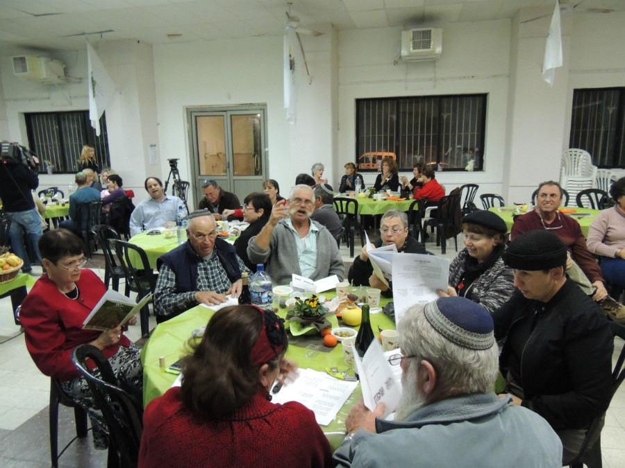 סדר טו בשבט תשע"ד בבית חגי