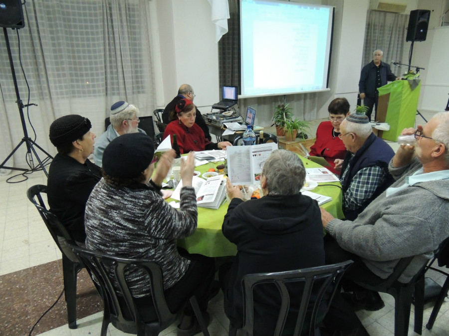 סדר טו בשבט תשע"ד בבית חגי