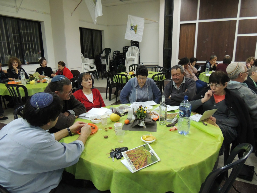 סדר טו בשבט תשע"ד בבית חגי