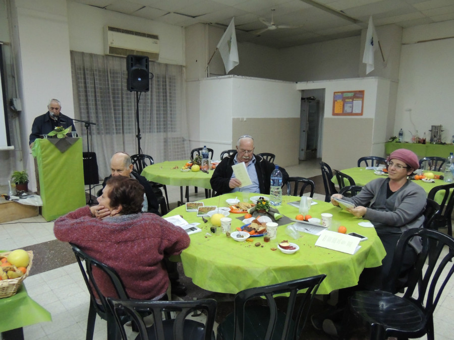 סדר טו בשבט תשע"ד בבית חגי