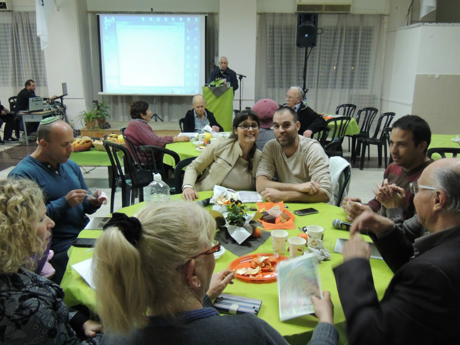 סדר טו בשבט תשע"ד בבית חגי